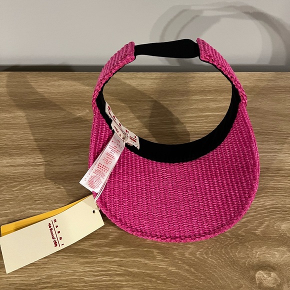 Pink Marni Visor Hat - Picture 6 of 6